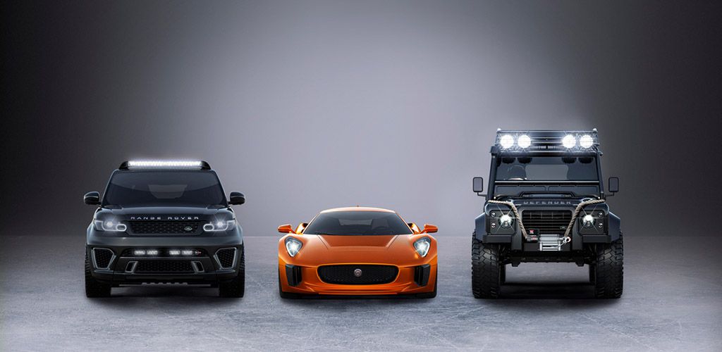 Hollywood'un Yıldızları. BMW, MINI, Jaguar ve Land Rover Beyaz Perdede.