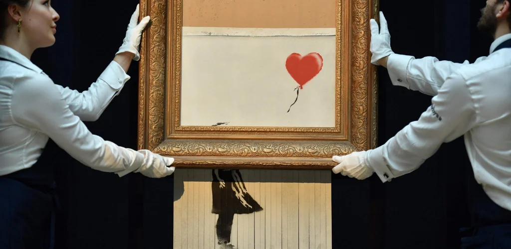Banksy’nin Yeni Eseri: Gizemli Sanatçı Yeniden Sanat Sahnesinde